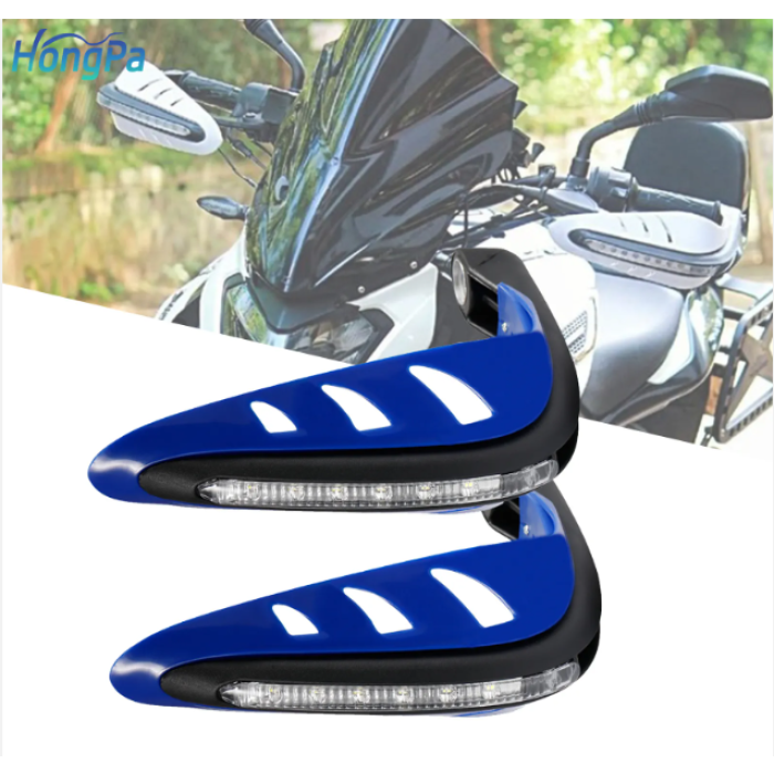 CROSS SCOOTER MANET KORUMA - LED IŞIKLI - MAVİ