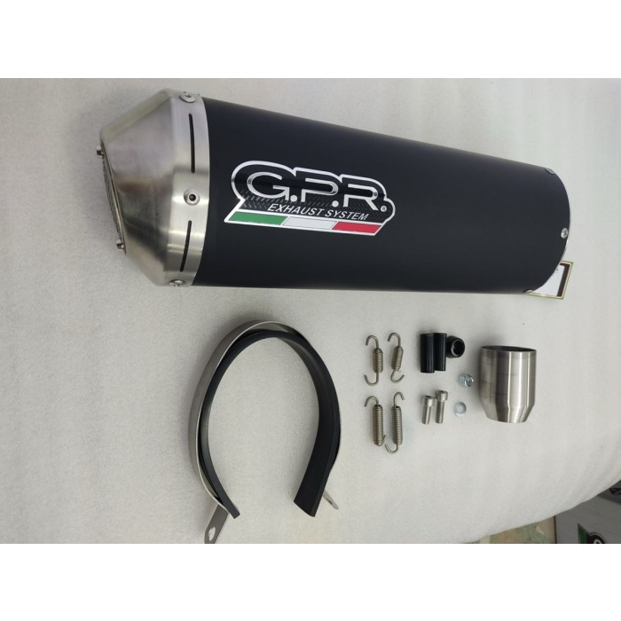 GPR ITALY STREET FIGHTER L350 ALLUMINIO - SIYAH RENK - SIFIR