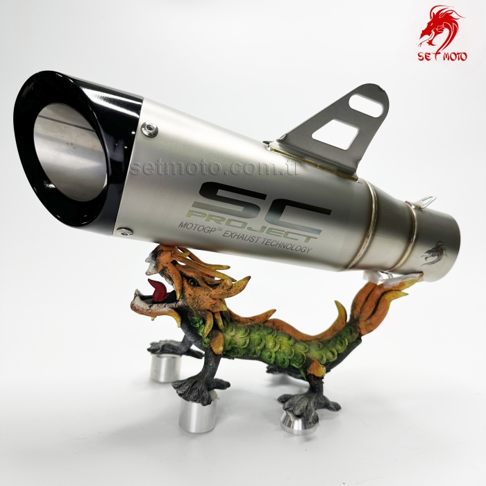 MOTORSIKLET PERFORMANS EGZOZ - ELYAFLI - SUSTURUCU - 30CM