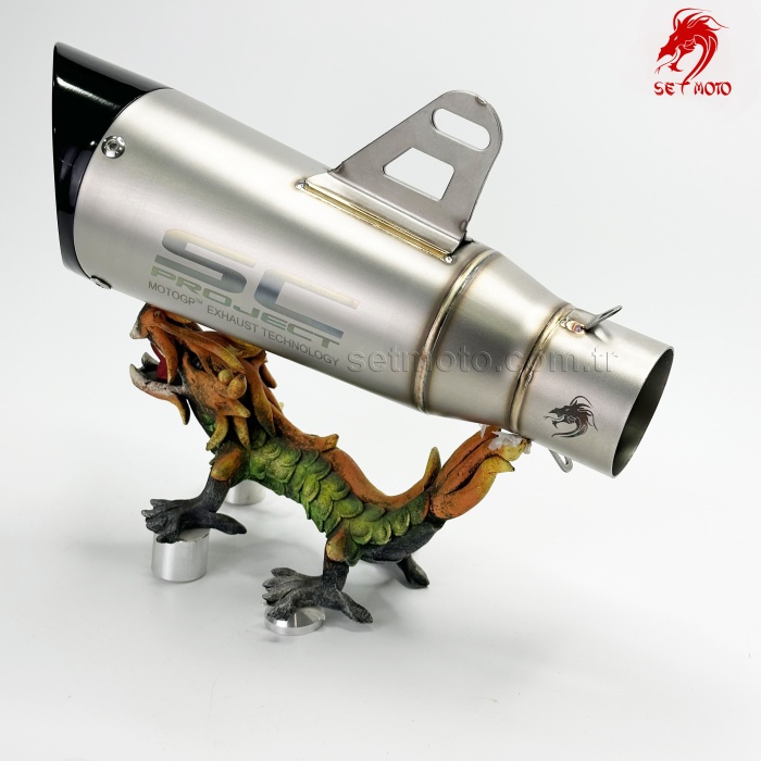 MOTORSIKLET PERFORMANS EGZOZ - ELYAFLI - SUSTURUCU - 30CM