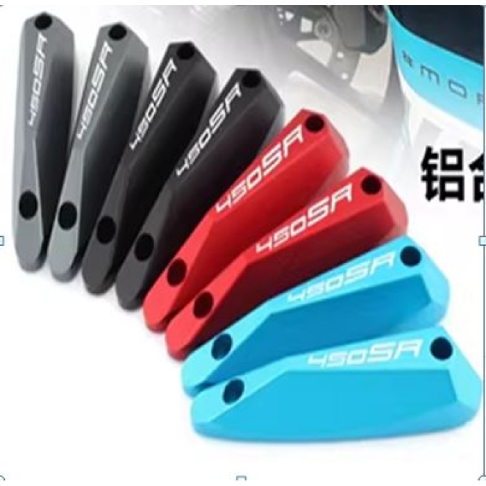 CFMOTO 450 SR 450SR YAN TAKOZ KORUMA SETİ - CNC METAL - MAVİ
