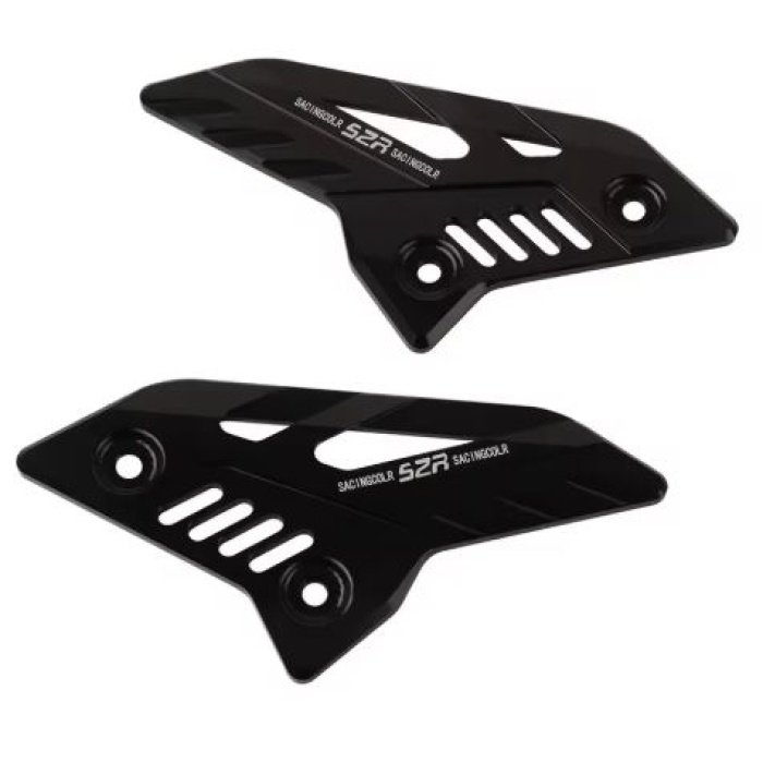 CFMOTO 450SR YAN CNC KAPAK - SİYAH