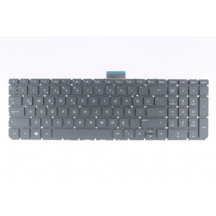 HP 15-BS 15-RA 15-RB 250 G6 17-BS, 15-CB SİYAH KLAVYE KÜÇÜK ENTER