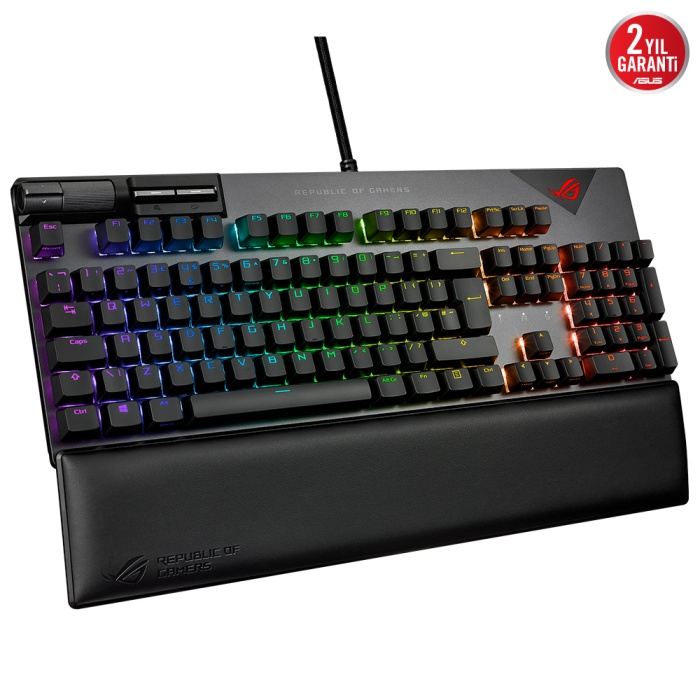 Asus ROG Strix Flare II ROG NX Red Switch RGB Mekanik Kablolu Gaming (Oyuncu) Klavye