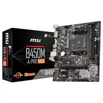 MSI B450M PRO-VDH MAX Amd B450 Soket AM4 DDR4 3866(OC) M.2 Anakart