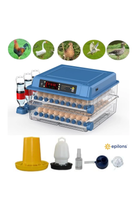 120 Yumurta Kapasiteli Tam Otomatik Kuluçka Makinesi - Civciv, Kaz, Hindi Ve Ördek Yetiştiriciliği Epo-w120 Yedek Motorlu