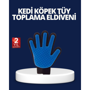 KESGİN MARKET ® Evcil Hayvan Tüy Toplama ve Masaj Eldiveni – Köpek ve Kedi Tüy Dökülme Önleyici Bakım Eldiveni