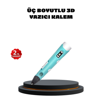 KESGİN MARKET ® 3D Yazıcı Kalem FDM Teknolojili ve ABS PLA Filament Uyumlu