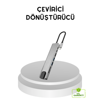 KESGİN MARKET ® Dönüştürücü Hub – Kompakt, Dayanıklı ve Yüksek Hızlı Bağlantı