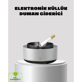 KESGİN MARKET ® Küllük ve Hava Temizleyici 2’si 1 Arada – Sigara Kokusu Giderici, Araba ve Ofis İçin