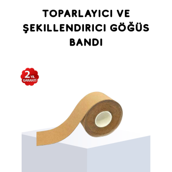 KESGİN MARKET ® Görünmez Destekleyici Göğüs Bandı – Askısız ve Sırtı Açık Kıyafetler İçin