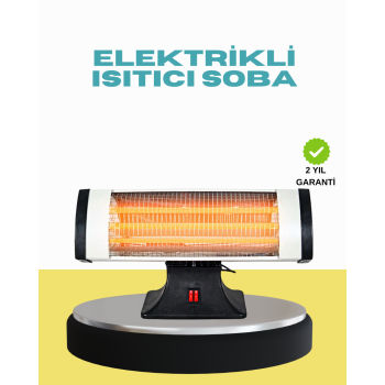 KESGİN MARKET ® Zamanlayıcılı Infrared Isıtıcı 350 m² Alan Isıtma