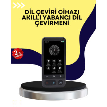 KESGİN MARKET ® Fotoğraf Tanıma ve Konuşma Çevirili Akıllı Tercüman