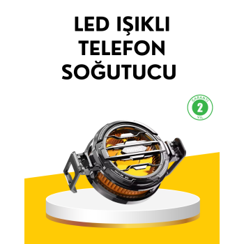 KESGİN MARKET ® 15W Güçlü Yarı İletken Telefon Soğutucu Fan
