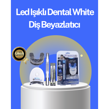 KESGİN MARKET ® Evde Kullanıma Uygun LED Teknolojili Diş Beyazlatma Kiti