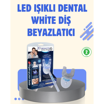 KESGİN MARKET ® LED Işıklı Profesyonel Diş Beyazlatma Seti