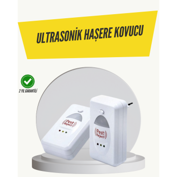 KESGİN MARKET ® Ultrasonik Haşere Kovucu Cihaz 150 m2 Etki Alanı