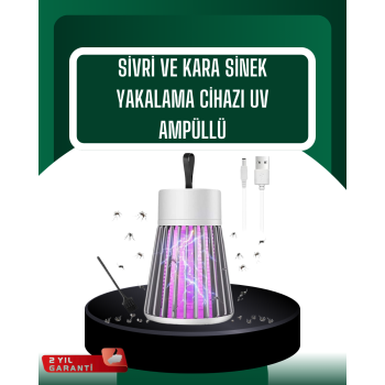 KESGİN MARKET ® Kamp ve Bahçe İçin Şarjlı Böcek Kovucu Lamba