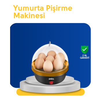KESGİN MARKET ® Otomatik Kapanma Özellikli Yumurta Pişirme Makinesi 7 Kapasiteli