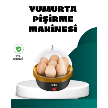 KESGİN MARKET ® Elektrikli Yumurta Pişirme Makinesi 7 Yumurta Kapasiteli