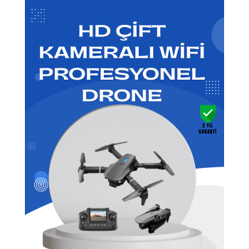 KESGİN MARKET ® Uzaktan Kumandalı Katlanabilir Drone Yörünge Uçuşu ve Eve Dönüş Özellikli