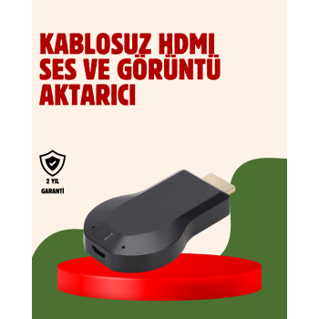 KESGİN MARKET ® Küçük Boyutlu TV Dongle – Cep Boyutunda 1080p Ekran Yansıtıcı