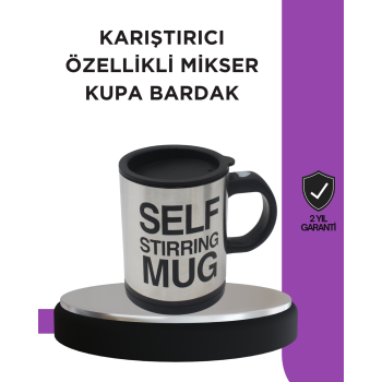 KESGİN MARKET ® Toz İçecekler İçin Hızlı Karıştırma Özellikli Termos Kupa