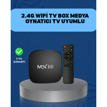 KESGİN MARKET ® 4K Medya Kutusu HDMI-USB Bağlantılı Android TV Çözümü