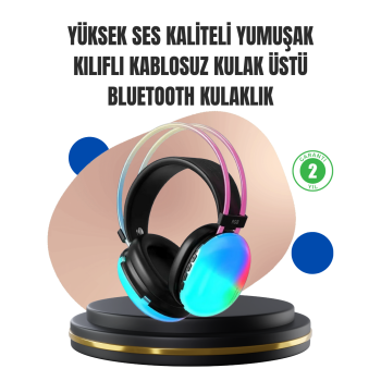 KESGİN MARKET ® Konforlu Tasarımlı Kablosuz   Kulaklık – Uzun Pil Ömrüyle