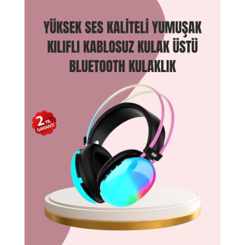 KESGİN MARKET ® Düşük Gecikmeli Bluetooth 5.3   Kulaklık – RGB Işıklı