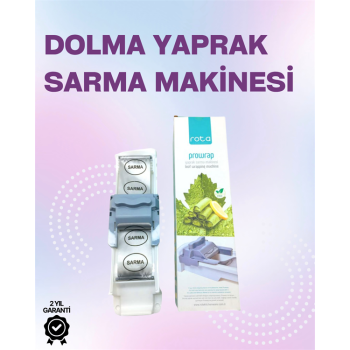 KESGİN MARKET ® Yaprak Sarma Makinesi – Üzüm, Lahana ve Pazı İçin Otomatik Sarım Kolaylığı.