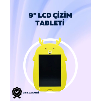 KESGİN MARKET ® Çevreci ve Yenilikçi LCD Yazı Defteri – Tek Tuşla Silinebilir