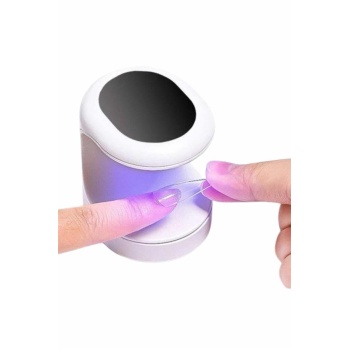 KESGİN MARKET ® Mini Taşınabilir Kalıcı Oje Jel Tırnak Kurutucu Fototerapi Makinesi