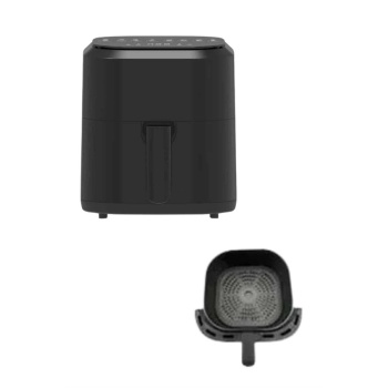 KESGİN MARKET ® 4L Airfryer Hazneli Hava Fritözü Yağsız Fritöz Taşınabilir Fırın İşlevi Gören Pratik