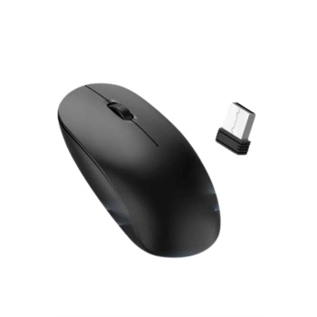 KESGİN MARKET ® Ergonomik Tasarım Kablosuz Siyah Mouse Hassas Uzun Ömürlü