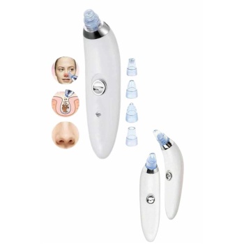 KESGİN MARKET ® 4 Başlıklı Vakumlu Siyah Nokta Ve Yüz Temizleme Cihazı