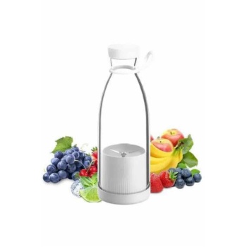 KESGİN MARKET ® Taşınabilir Kablosuz Şarjlı Kişisel Smoothie El Blender Mini Meyve Sıkacağı
