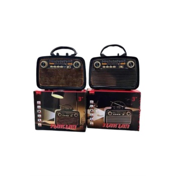 KESGİN MARKET ® Eskitme Nostalji Tasarımlı Bluetoothlu Nostalji Radyo Ahşap Nostaljik Görünümlü
