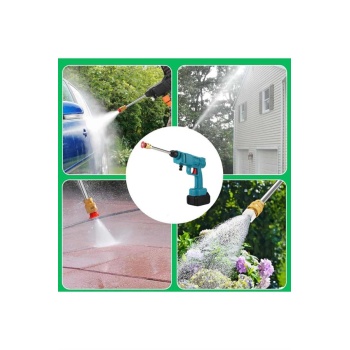 KESGİN MARKET ® Şarjlı Ve Yüksek Basınçlı Oto Yıkama Makinesi Ve Sulama Tabancası Bahçe Yıkama Makinesi