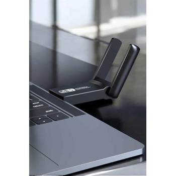 KESGİN MARKET ® Wifi Adaptör Çift Bantlı Kablosuz Wifi Adaptörü