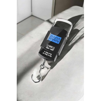 KESGİN MARKET ® Ağırlık Ölçer 50 Kg El Terazisi El Kantarı Pilli Led Ekran