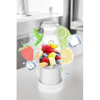 KESGİN MARKET ® El Blender Bardak Blender Şarjlı Taşınabilir Meyve Sıkcağı Smoothie