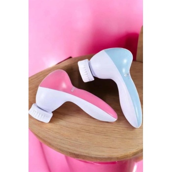 KESGİN MARKET ® 5 Fonksiyonlu Kablosuz Yüz Temizleme Cihazı ile Derinlemesine Cilt Bakımı