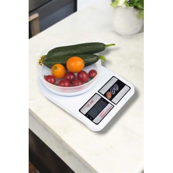KESGİN MARKET ® Net LCD Ekran ve Otomatik Kapanma Özelliği ile Uzun Ömürlü Dijital Mutfak Tartısı