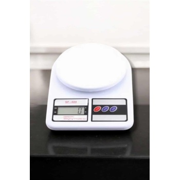 KESGİN MARKET ® Hassas Terazi 10 kg Kapasiteli, Yüksek Hassasiyetli Dijital Mutfak Tartısı