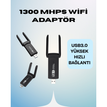 KESGİN MARKET ® AC1200 USB WiFi Adaptör