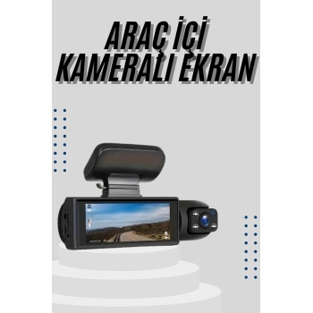 KESGİN MARKET ® Çift Kameralı Araç Kamerası Ön ve Arka Kameralı
