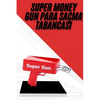 KESGİN MARKET ® Para Dolar Atma Makinası Super Money Gun Para Saçma Fırlatma Tabancası