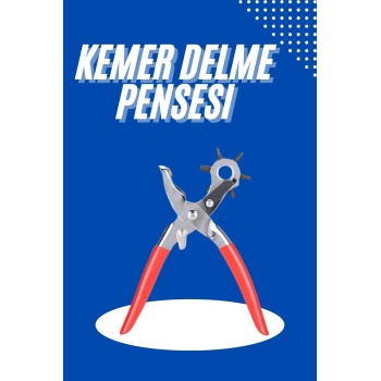 KESGİN MARKET ® Kemer Delici Kemer Delme Pensesi Delik Açıcı Şık Aparatı Aparat