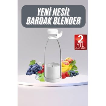 KESGİN MARKET ® u Geçirmez Kablosuz Şarjlı Dayanıklı Taşınabilir Mini Blender